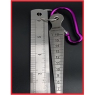 Welding Taper Gauge Garvin S/Steel Taper Gauge 1-15mm S/Steel Rule 150mm Bore Gauge