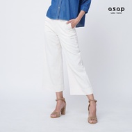 asap Ladies Off White Long Pants
