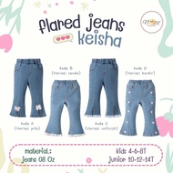 Flared KEISHA JEANS | Noom-noom kkids | Cutbray Cutbray | Children's Jeans | Contemporary Jeans | Ki