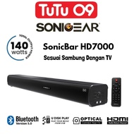 SonicGear SonicBar HD 7000 TV PC Bluetooth 5.0 Soundbar Ultra Bass Speaker With Mic Input