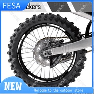 YZ Reflective Motorcycle Accessories Wheel Sticker Rim Decals Stripe Tape For YAMAHA YZ 125 125X 250