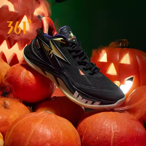 361 Degrees LIGHT UP Men Basketball Shoes New Mesh Shock-Absorbing Wear-resistant Light Rebound Non-