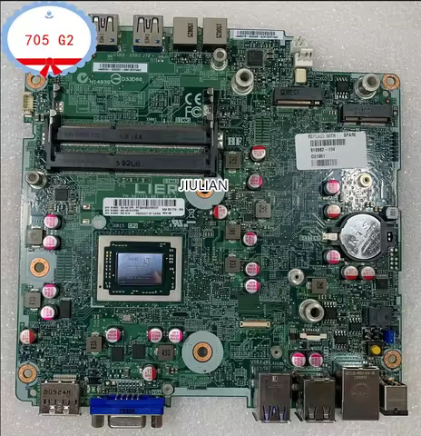 System Board For HP EliteDesk 705 G2 810662-604 810662-504 810662-004 A6-8500B PRO Motherboard Test 