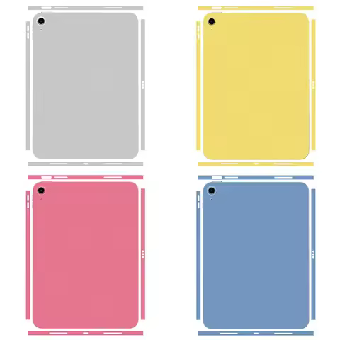 New Sticker For 2022 ipad 10 decal sticker for ipad Pro6 12.9 air5 11 Solid Color Skin