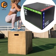 prettyia Plyometric Jump Box Jumping Agility Box Step Up Box for Workout Gym Fitness