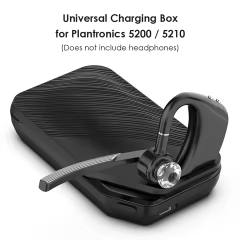 Portable Headphone Charging Case Headset Charger Box for Plantronics 5200 5210