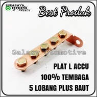 Express * Plat L Tembaga Asli - Plat Untuk Kabel Grounding Accu