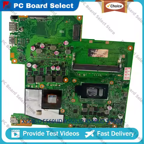 X560UD Laptop Motherboard For ASUS VivoBook A560UD X560UD X560U K560UD YX560UD F560UD Mainboard With