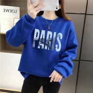 [AMYGO] Sweatshirt Woman Oversized Sweatshirts Women Plus Size Wanita Blouse Women Blaus Ladies Baju Perempuan Lengan Panjang