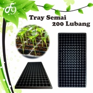 Tray Semai Bibit Seeding Tray 200 Lubang Tanam