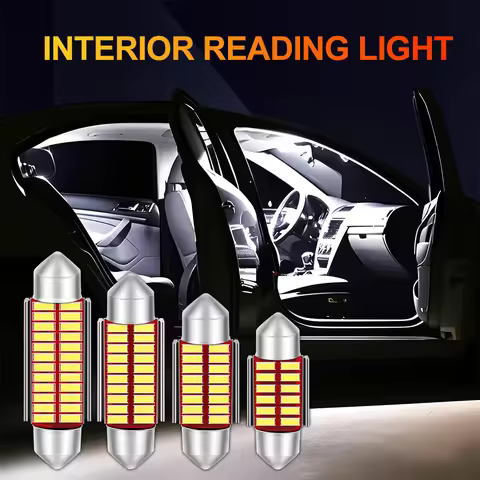 Car Accessories Interior Light 31mm 36mm 39mm 41mm Car Festoon Light Led Lamp C5W C10W 4014 LED Canb