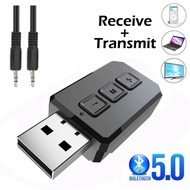 USB Bluetooth 5.0 Transmitter Receiver Audio Adapter - VIKEFON RT02