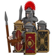 Đồ Chơi Khối Xây Dựng Ba Bên Cho Lính La Mã Cổ Đại Và Lính Đánh Cắp Sparta Archers Phụ Kiện Đồ Chơi 