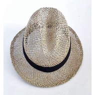 Fedora Hat Rustic hat Men's beach hat Ethnic fedora hat Hat Coffee PhilosophyBen