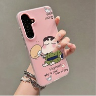 Cute Shinchan Cartoon Case Realme C100x C100 4G Note 80 C85 Pro 60X C75X C71 C75 Case