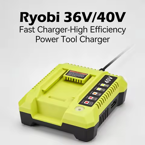 Original Lithium Battery Charger OP401/OP403 for Ryobi 36V 40V Tools, Compatible with OP4015/OP4026/