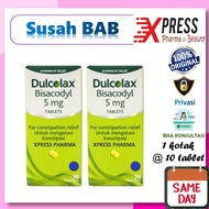 XPRESS ! Dulcolax 10 tablet Konstipasi Pelancar BAB Dulcolak Dulkolak Dulkolax