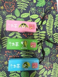 綠茶犬 綠茶狗 茶犬 便條紙 收納盒 3個合售
