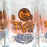 收藏品 復古LOGO老虎Tiger 金牌啤酒杯