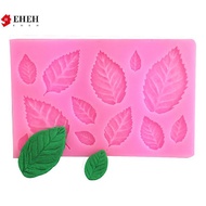 [EHEH] 3D Rose Flower Leafs Silicone Mold DIY Fondant Chocolate Sugarcraft Cake Decor Baking Tools C