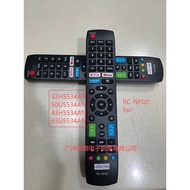 Sharp smart tv RC-NF02 TV Remote For 534 Series TV Model 32HS534, 43HS534, 50US534, 65US534