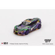 MINI GT 1:64 Toyota GR Supra - KUHL 2021 D1GP EVANGELION Racing