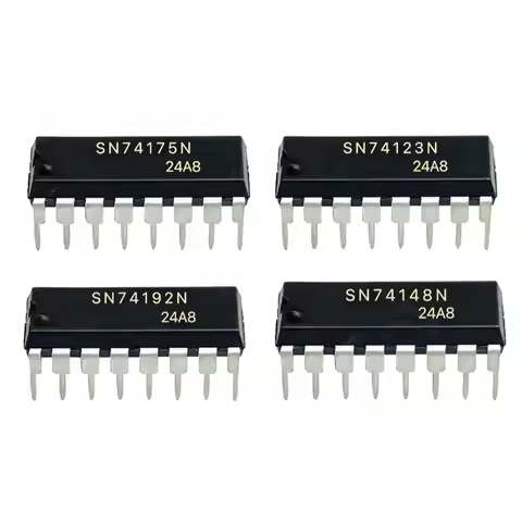 10pcs SN74107N 74123 74125 74132 74138 74139 74145 74147 74148 74151 74153 74155 74156 74157 74160 7