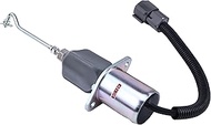 12V Fuel Shut-Off Solenoid 32A87-15100 SA-4014-12 Compatible with Mitsubishi S4S-Z1DT61ES Excavator 