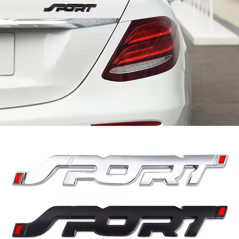 Sport Logo Emblem Badge Decal Car Accessories Car Stickers for BMW E87 E81 F20 F21 F31 G31 F11 E61 E