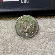 koin 10 cent 🇦🇺 negara Australia
