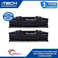 G. Skill RipJaws V Series 32GB (2x16GB) 288-Pin SDRAM PC4-25600 DDR4 3200 | F4-3200C16D-32GVKB