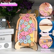 Children Star Reward Jar Points Reward Learning Self-discipline Reward Jar 25 Stars Wooden Ornaments