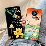 NOKIA 3.4/ 8210 4G case with lotus calligraphy, parents, peace