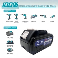 5S2P10000mAh 21700 original makita21V BL1830lithium-ion rechargeable power tool battery 21V BL1860 B