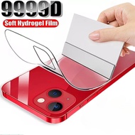 For iPhone Xs Max XR X SE 2020 2022 8 7 6 6S Plus 9999D Back HD Clear Soft Hydrogel Film For iPhone 