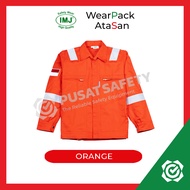 Jaket Wearpack Baju Safety Proyek Full Cotton Scotlight 3M IMJ