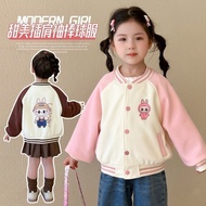 Girls Baseball Uniform Spring Autumn Rab 100-150 Size B4EY