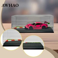 [AWHAO] Display Case for 1/64 Scale Miniature Wheels, Parking Lot Display, Diorama, Race