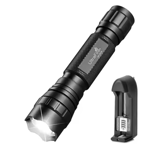 UltraFire WF-501B EDC Portable Flashlight 1000LM Powerful LED 18650 Rechargeable Flashlights for Out