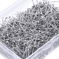 300pcs boxed silver simple mini bandana pin shawl  M30040