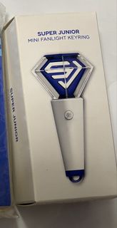 super junior sj 二代迷你手燈mini fanlight 舊包裝