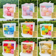 GROOVE Atmosphere Arrangement Surprise DIY Transparent Box Balloon Accessories Birthday Balloon Box Party Supplies