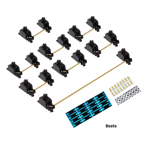 Screwed Stabilizers for PCB Mounting Fit Cherry MX Switches of Mechanical Keyboards 2u 3u 4.5u 6u 6.