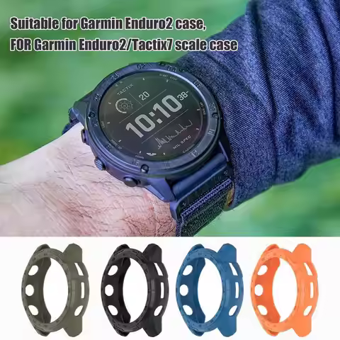 TPU Case For Garmin Enduro2 Tactix7 Smart Watch Protective Cover Bumper Shell For Enduro 2 Cover For