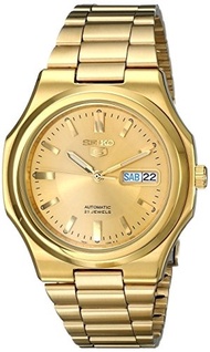 Seiko Men s SNKK52 Seiko 5 Automatic Gold-Tone Stainless Steel Bracelet Watch