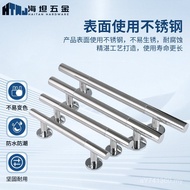 Glass Door Stainless Steel Wooden Door Round Tube Door Stainless Steel Exposed Light Luxury Door Han