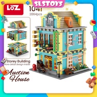  LOZ IDEAS Mini Block 1041 Republic of China Auction House Architecture Building Brick 6+ Ages