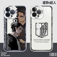 Attack On Titan Cell Phone Case For VIVO Y16 Y19 Y19S Y17S Y35 Y11 Y20 Y02 Y21 V27 Pro V27E V29E Y20