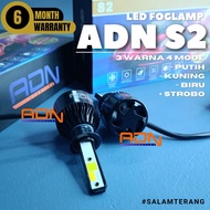 3 Color Led Foglamp Headlight Adn H4 H11 Hb3 Hb4 H7 9005 9006 4 Modes