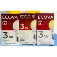 CAHAYA ECOVA 5pcs PACKAGE LAMP 3watt 5watt 7watt 9watt 12watt 15watt 18watt 21watt white yellow ligh
